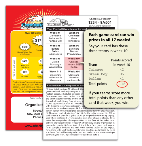 sample winning ticket