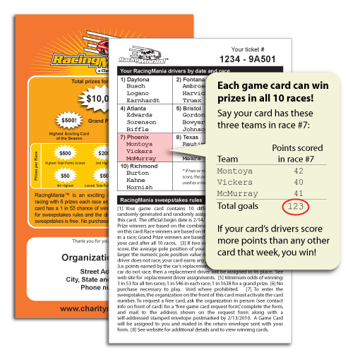 sample winning ticket