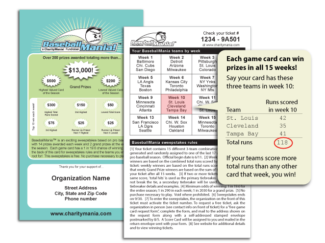 BaseballMania ticket