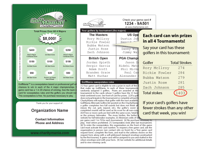 GolfMania ticket